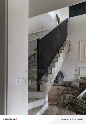 Handrail Glass And Steel