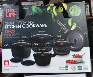 Ucc Life Granite Coating Cookware 12pcs
