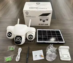 3 Lenses Solar Camera With 4g