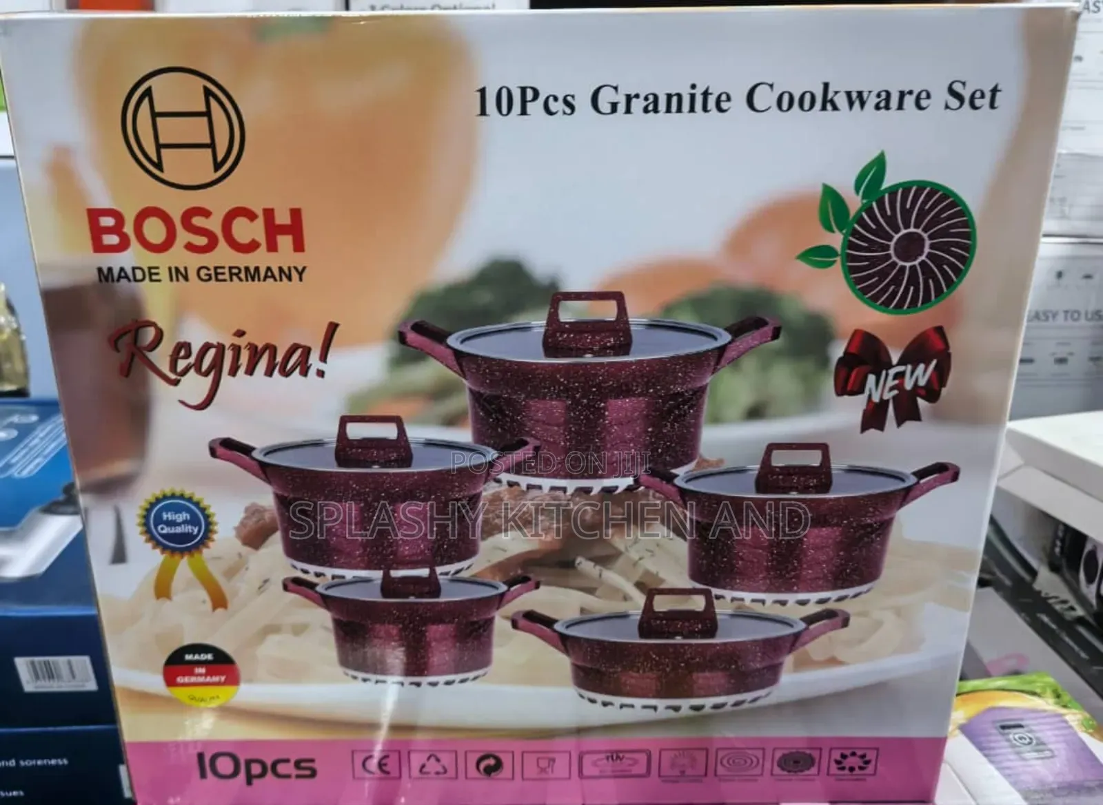 Bosch Granite Cookware Set 10pcs