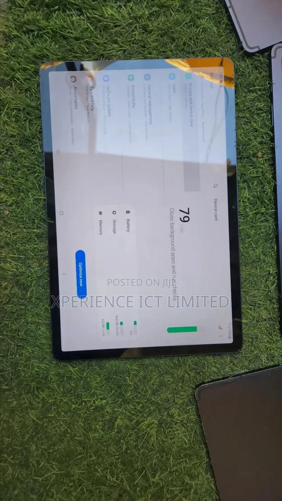 New Samsung Galaxy Tab S7 FE 64 GB Gray