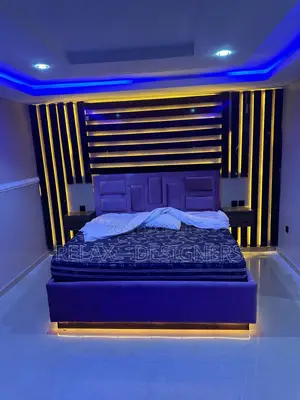 Padded Bed With Plenty Design For