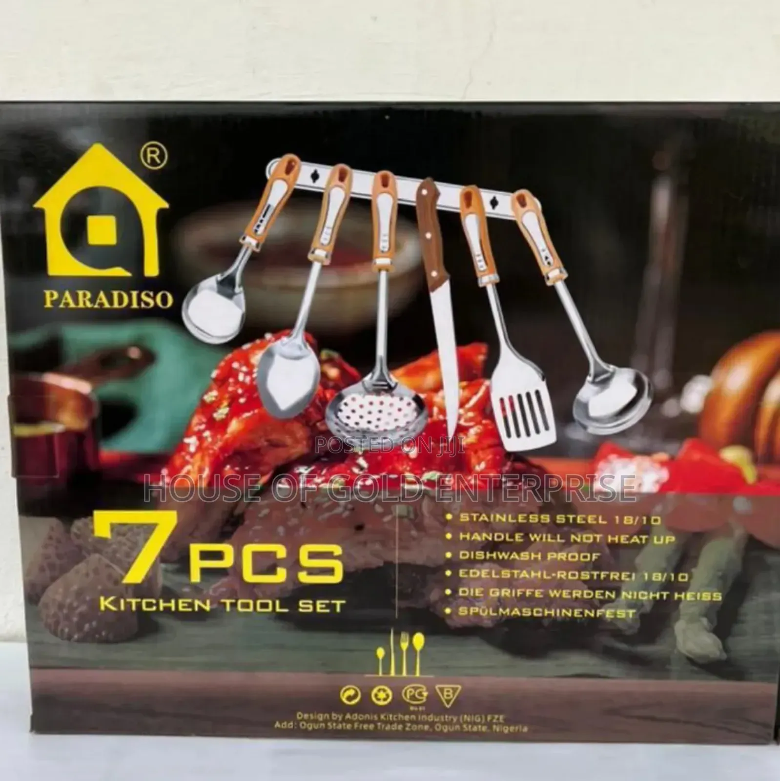 Paradiso 7-piece Kitchen Tool Set.