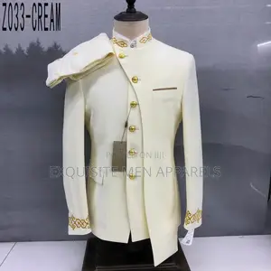 Quality Maligan Safari Designer Men’S Suit