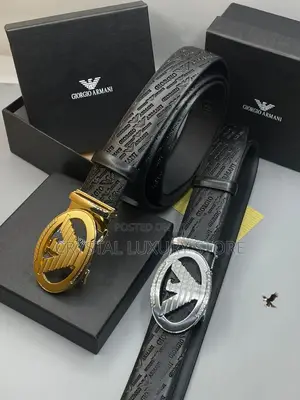 Ferragamo Quality Luxury Men Genuine Leather Belt