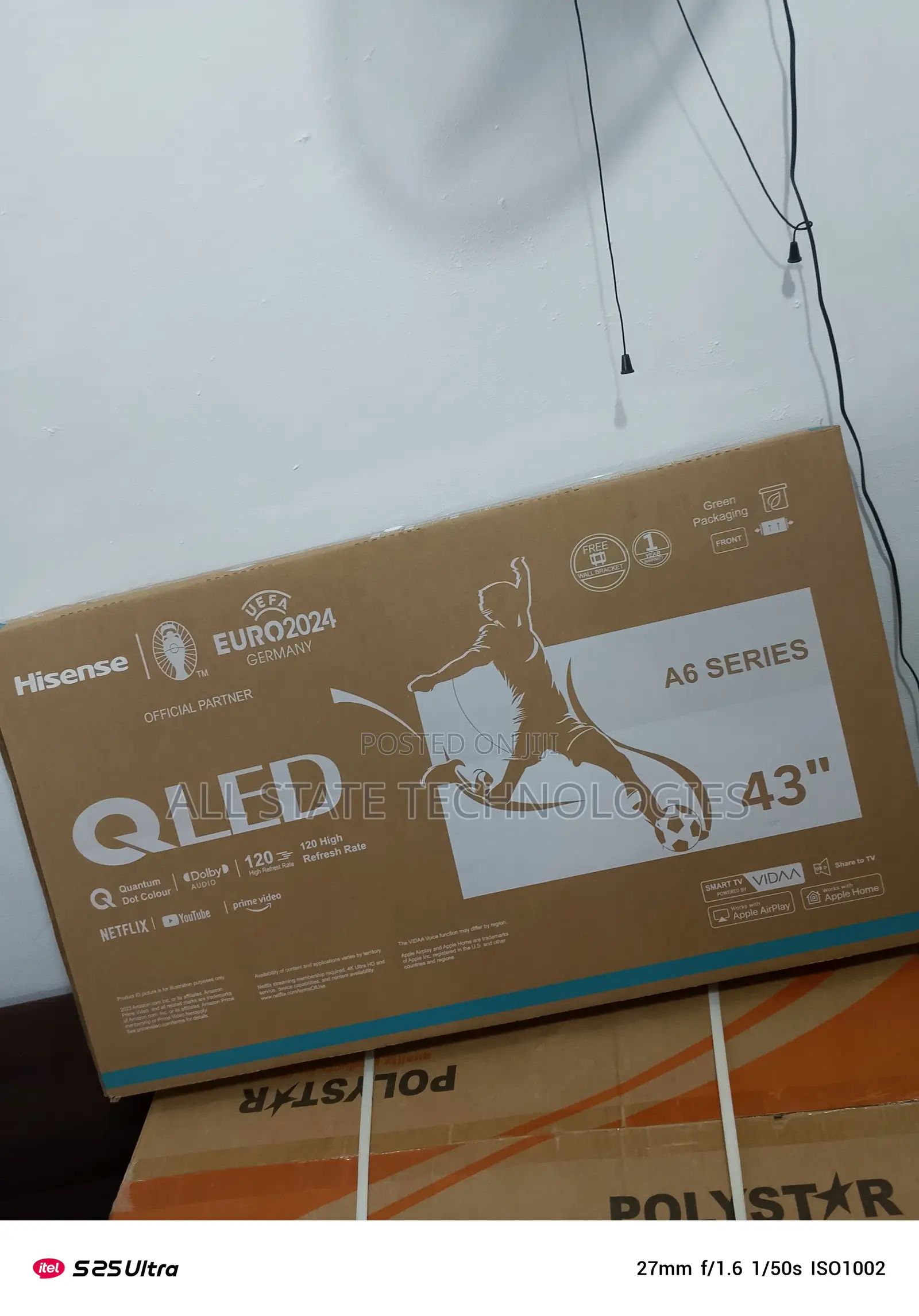 Hisense 43" Smart Led Tv – Crisp Visuals, Smart Features