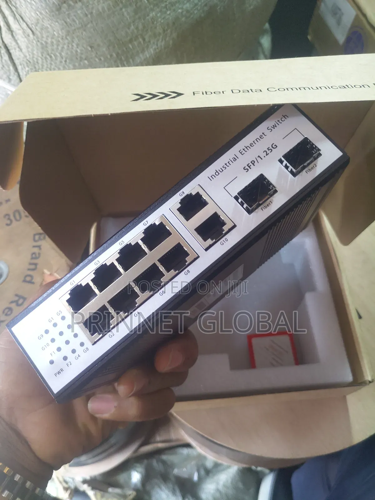 Industrial Ethernet Switch SFP/1.25g 10 Poe 2 SFP
