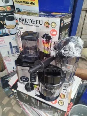 Bardefu Mulit- Purpose Juicer Blender 8 In 1 9500 Watts 4.0 Liters