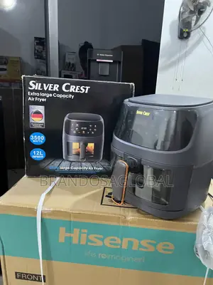 Silvercrest 12l Air Fryer – Anti-Slip Base Auto Shut-Off Safety