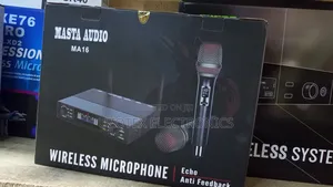 Master Audio Wireless Microphone 2in1 Microphone Anti Feedback
