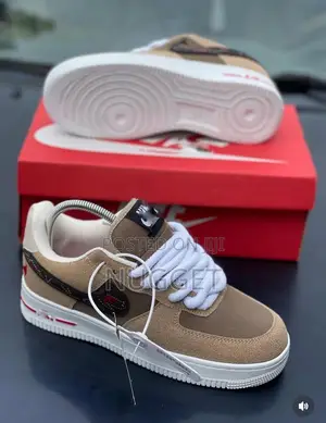 Nike Air Force 1 Brown Fully Boxed