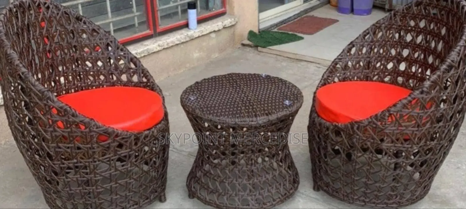 Set Of Rattan Chairs
