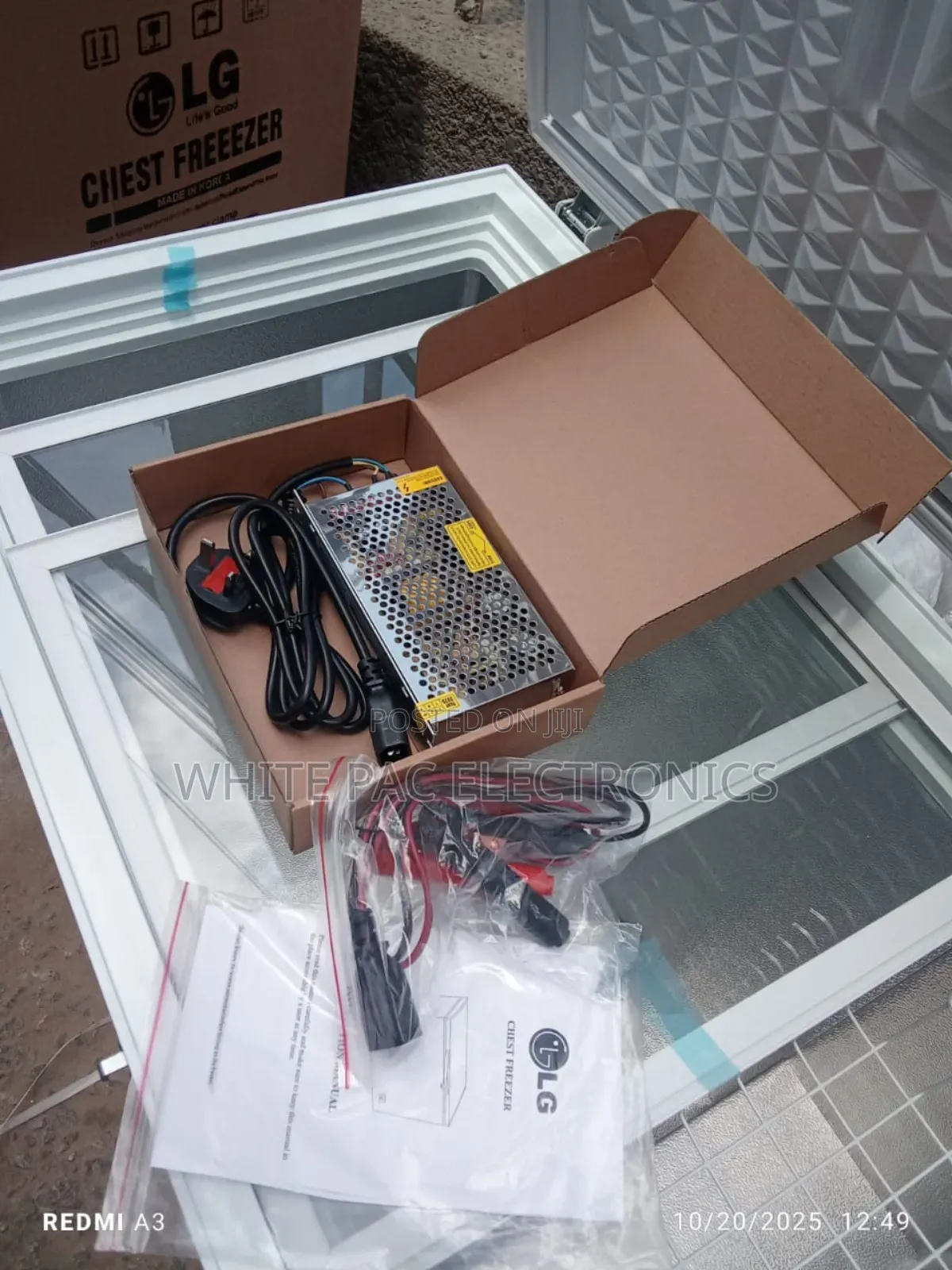 LG Solar 400 Liter Freezer ( Original )A++ Double Glass Fast Ice Maker