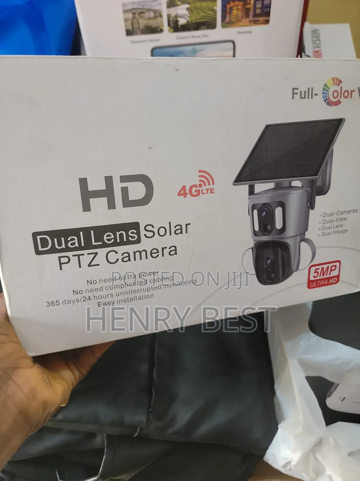 Hd Dual Lens Solar Camera