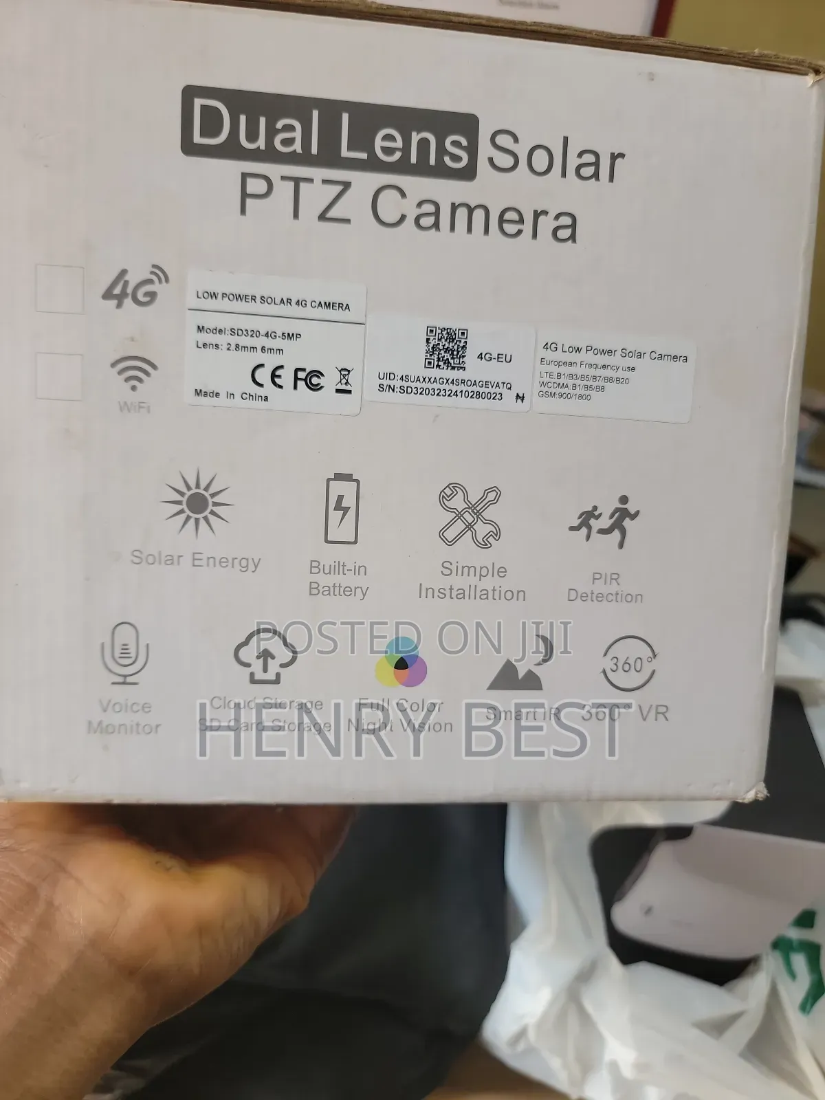 Hd Dual Lens Solar Camera