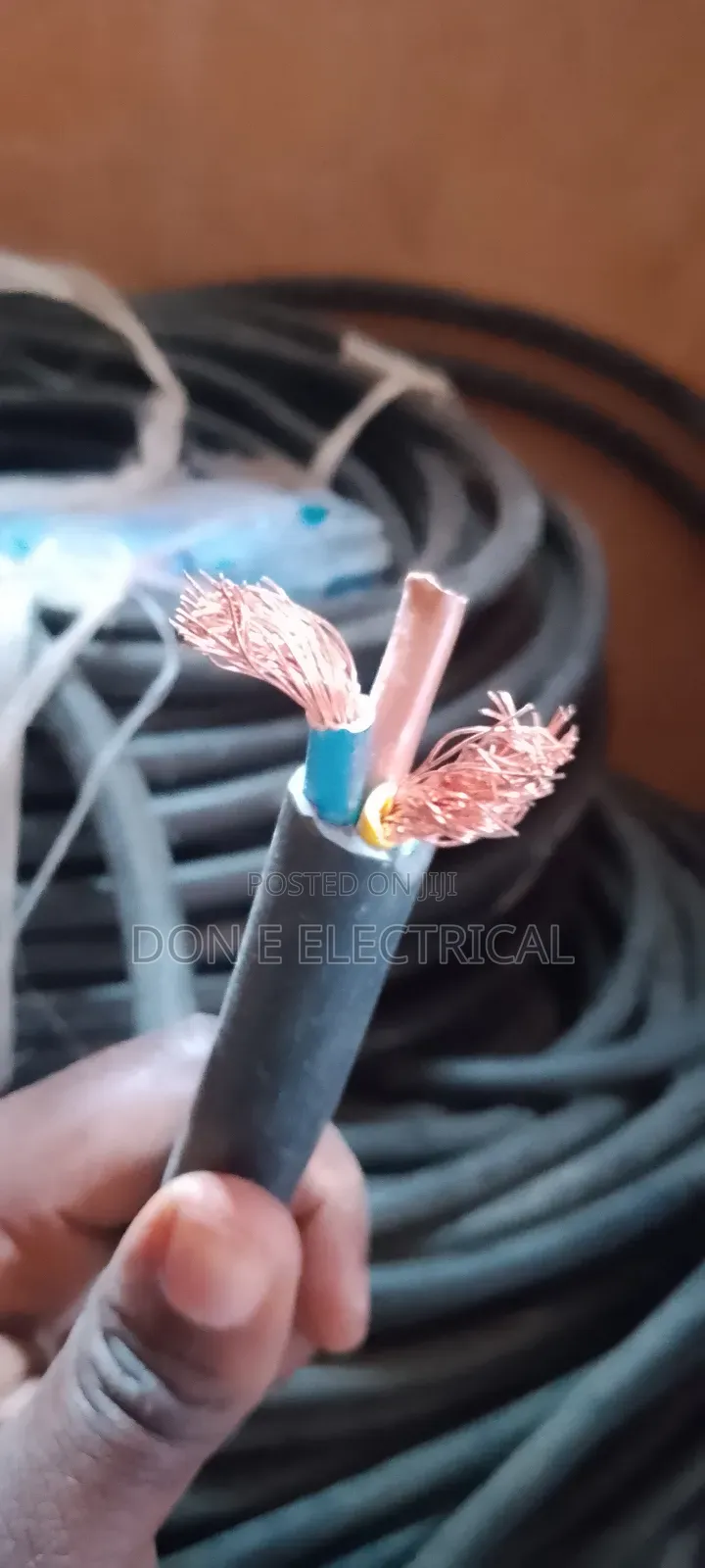 2.5mm 3core Flexible Cable 100% Cooper