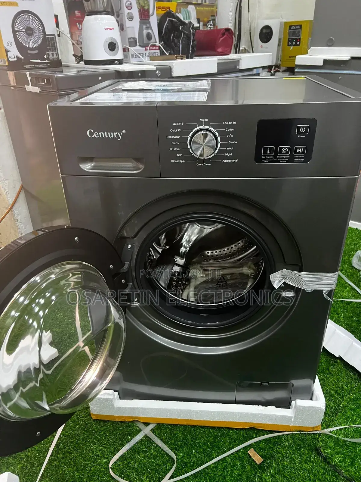 Century Automatic Front Loader Washing Machine 8.0kg With