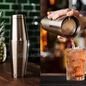 Tin on Tin Stainless Steel Cocktail Shaker.