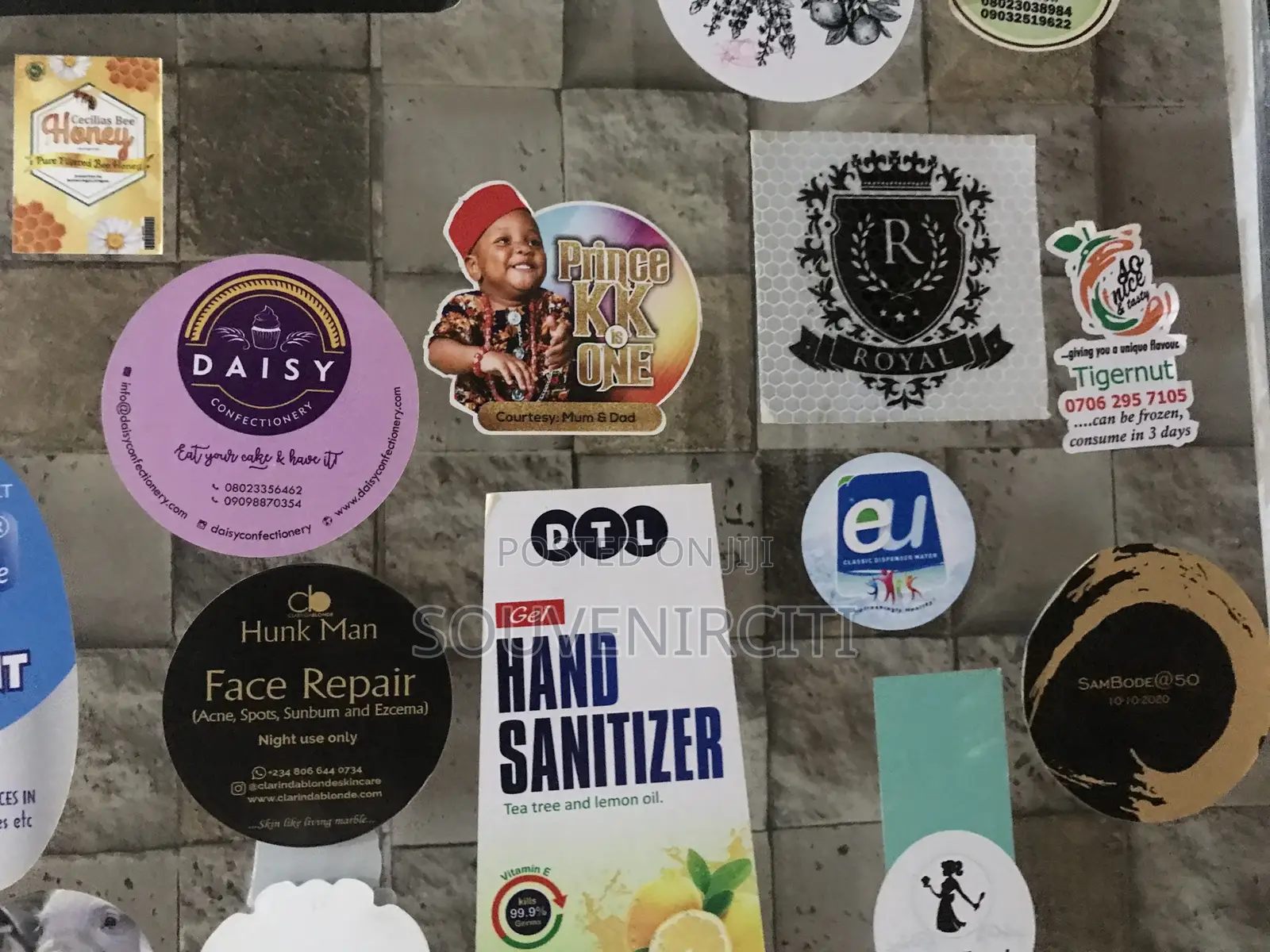 Custom Stickers Production