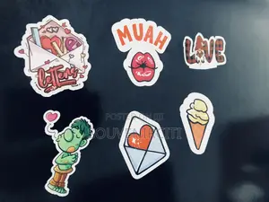 Custom Stickers Production