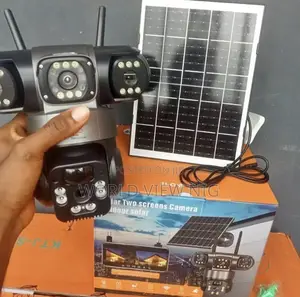 Smart Hd Triple Lens CCTV Solar Camera