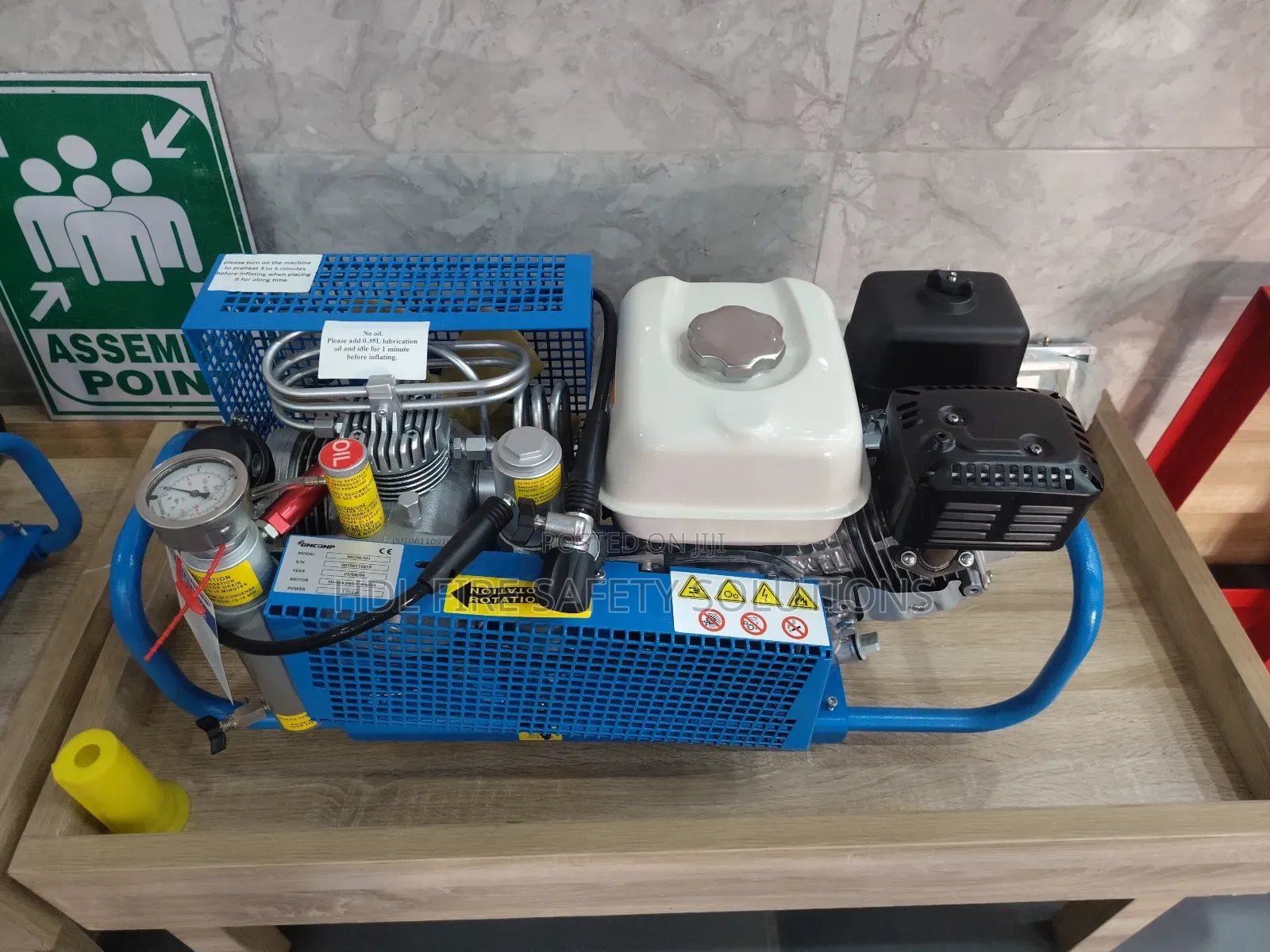 Breathing Apparatus Refilling Electric Machine