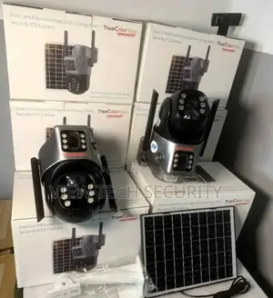 CCTV Dual Lens Smart Solar Camera