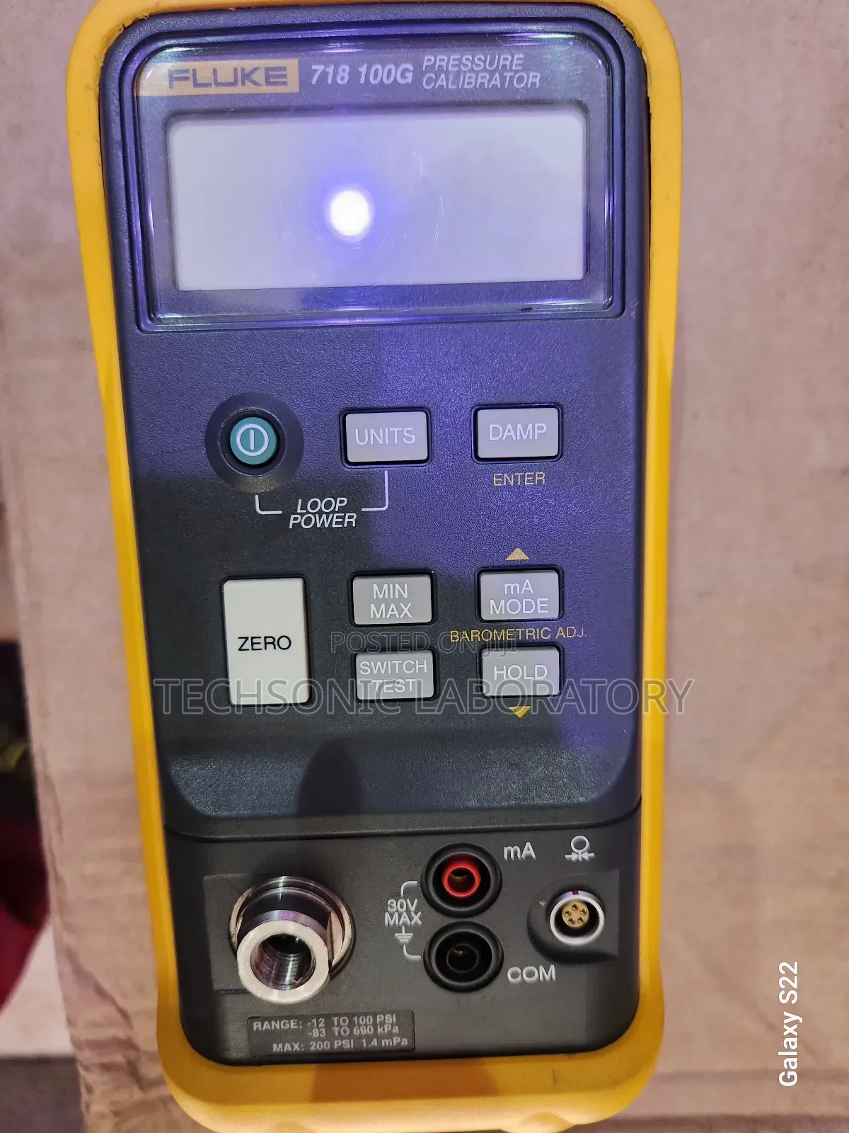 Fluke 718 100g Pressure Calibrator
