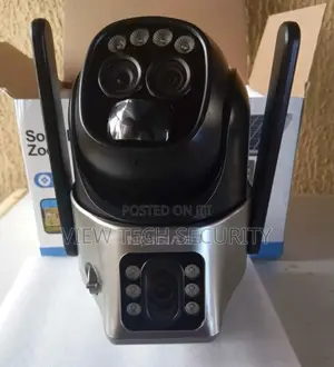 CCTV Dual Lens Smart Solar Camera With Sim Slot 4g