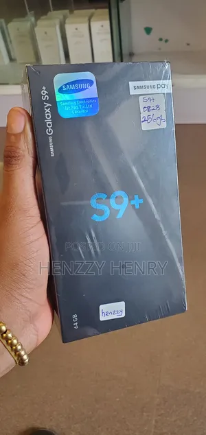 New Samsung Galaxy S9 Plus 256 GB Black