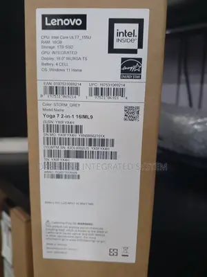 New Laptop Lenovo Yoga 7i 16GB Intel Core Ultra 7 SSD 1T