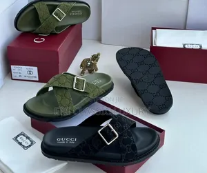 Gucci Luxury Designer Slides Well Branded Package
