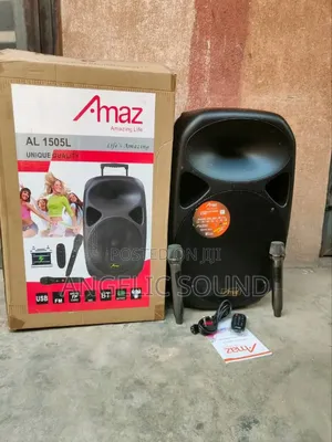Amaz Big Body 15 Inches Public Address System,Model No 3510d