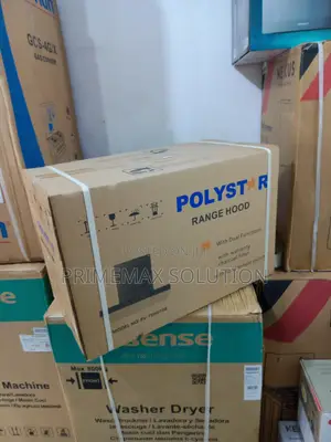 Polystar 60cm Led Range Hood Model Pv-Td6010b Black Finish