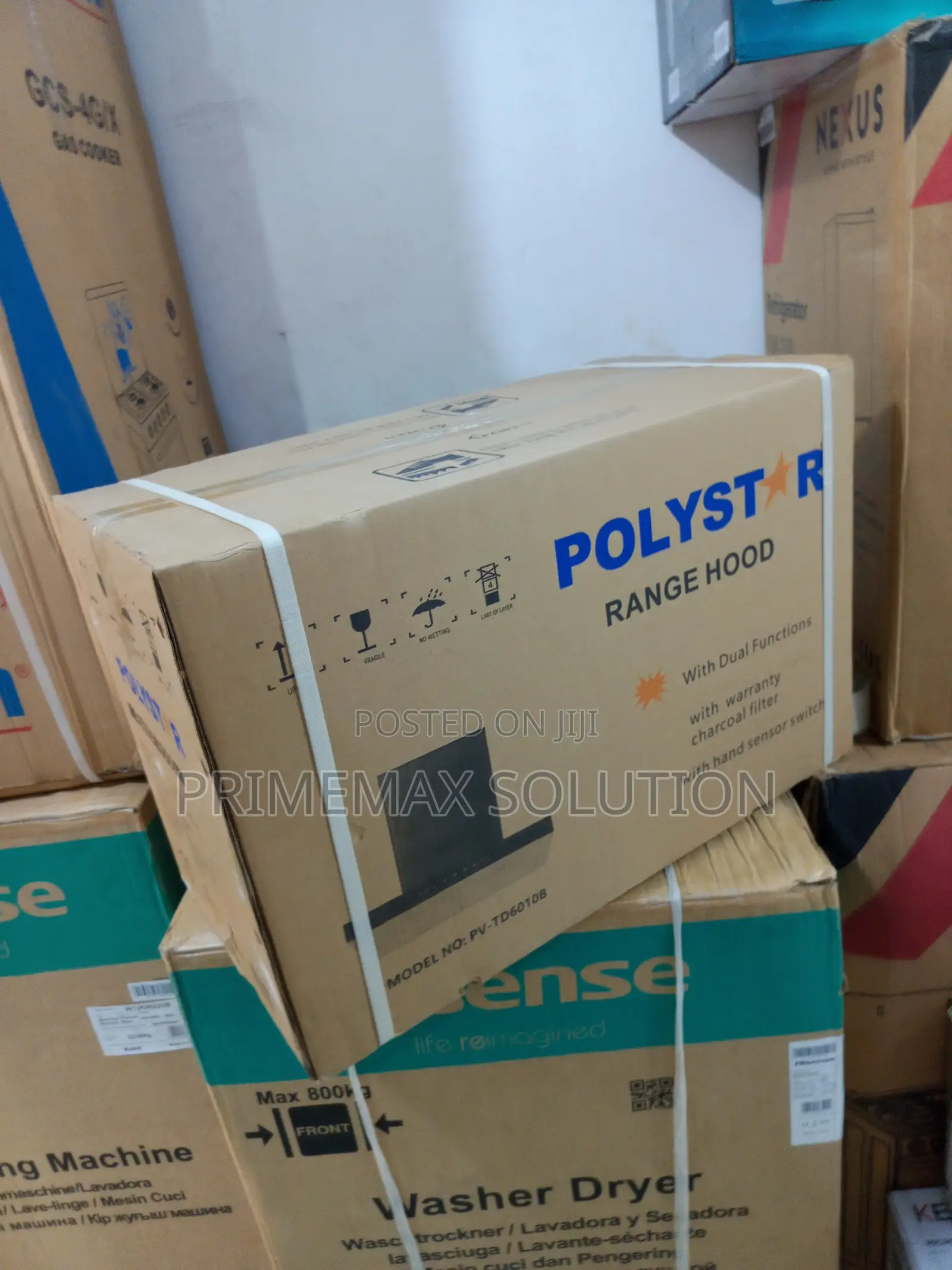 Touch-Sensitive Polystar Cooker Hood Pv-Td6010b 60cm