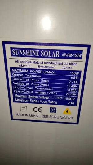 Solar Panel, 150w