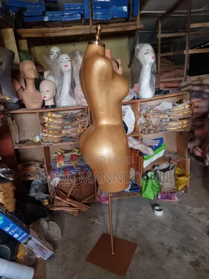 Gold Tiny Waist Fiber Dressform