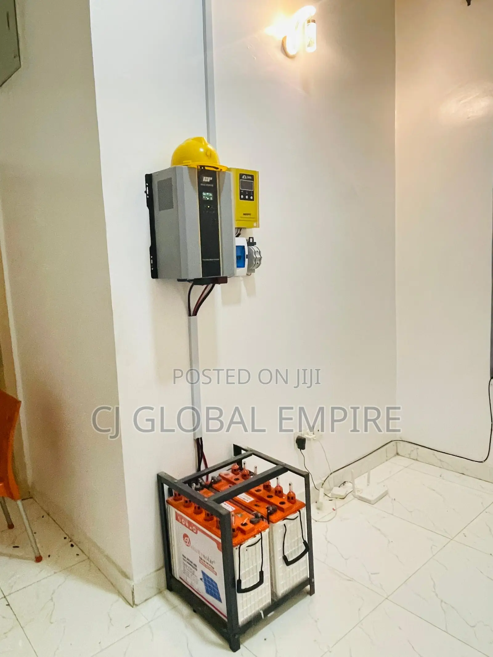 3.5kva Solar System Full Installation. 300w Panel(6). 60amp Controller
