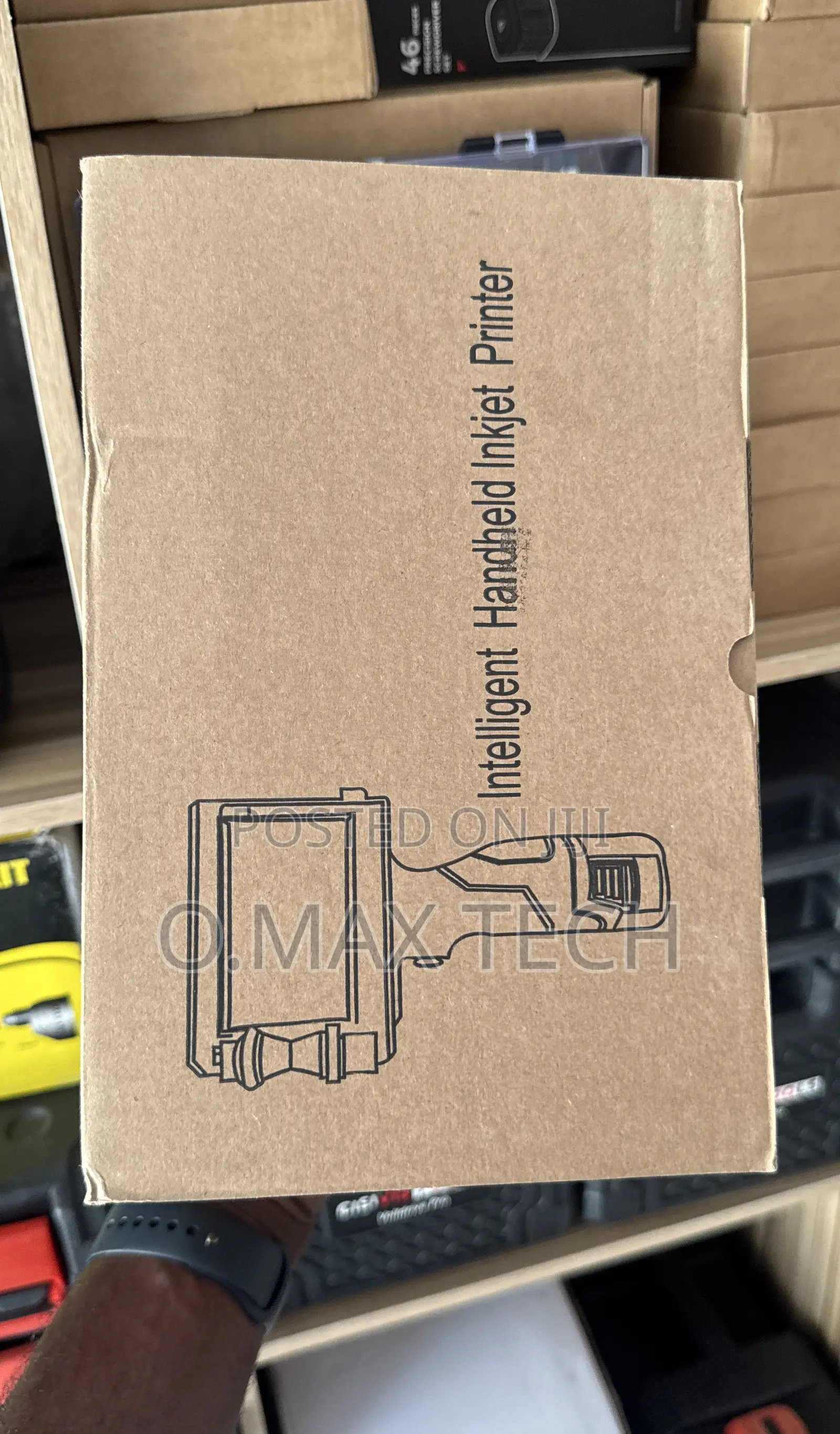 Portable Intelligent Handheld Inkjet Printer 1inches