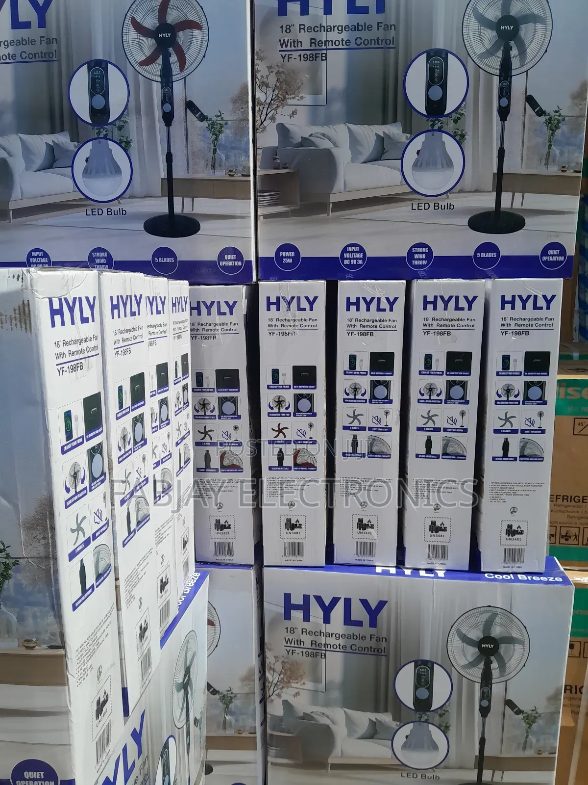Hyly Rechargeable Fan