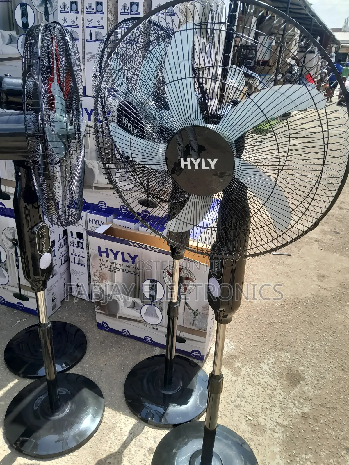 Hyly Rechargeable Fan