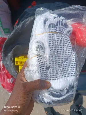Safety Cotton Dotted Hand Gloves
