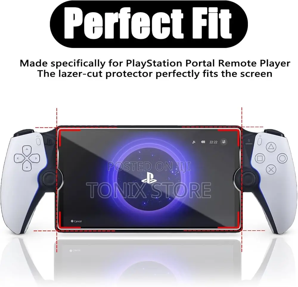 Tempered Screen Protector For Playstation Portal 2in1