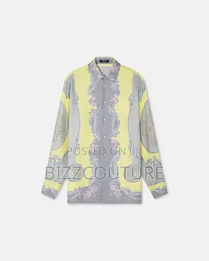 Original Versace Cameo Silks Shirts Available in Store