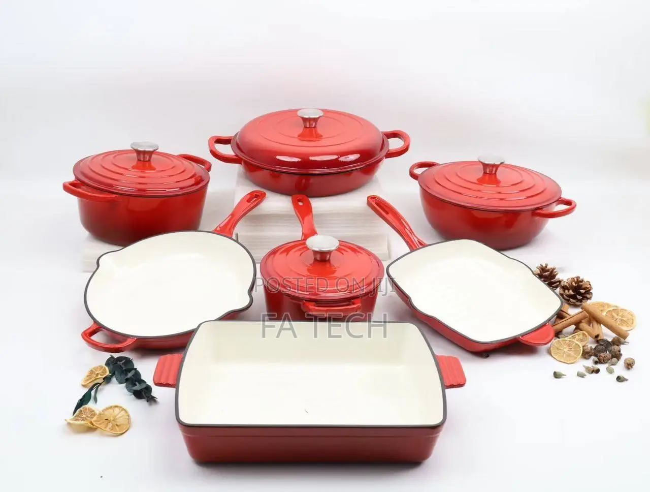 Promo: Original 11 Piece Enamel Cast Iron
