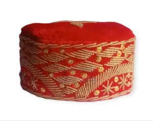 Beaded Stylish Igbo Traditional Ozo Cap