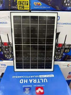 Eseecloud Tri Lens Solar CCTV Camera