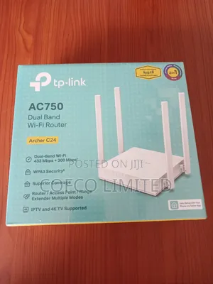 Tp-link Archer C24 Ac750 Dual-band Wi-fi Router.