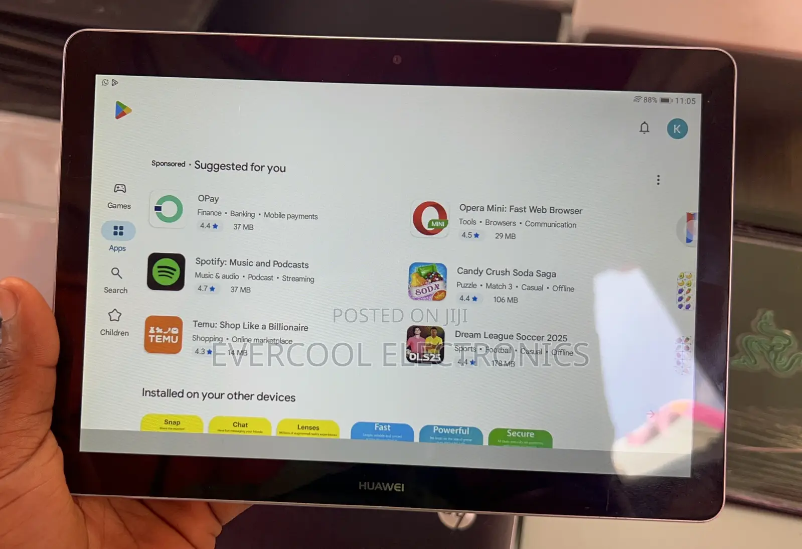 Huawei MediaPad T3 10 16 GB Gray