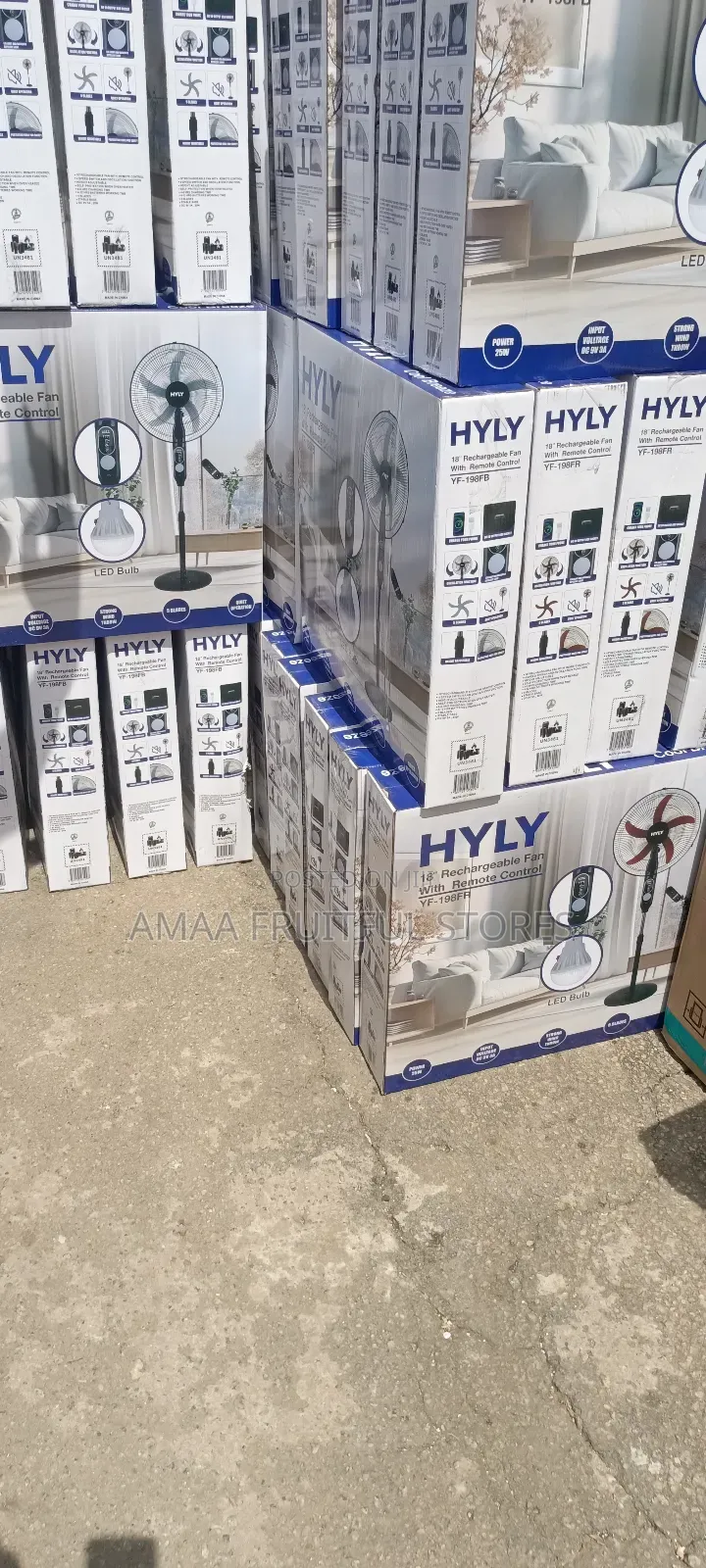 Hyly Rechargeable Fan 18"